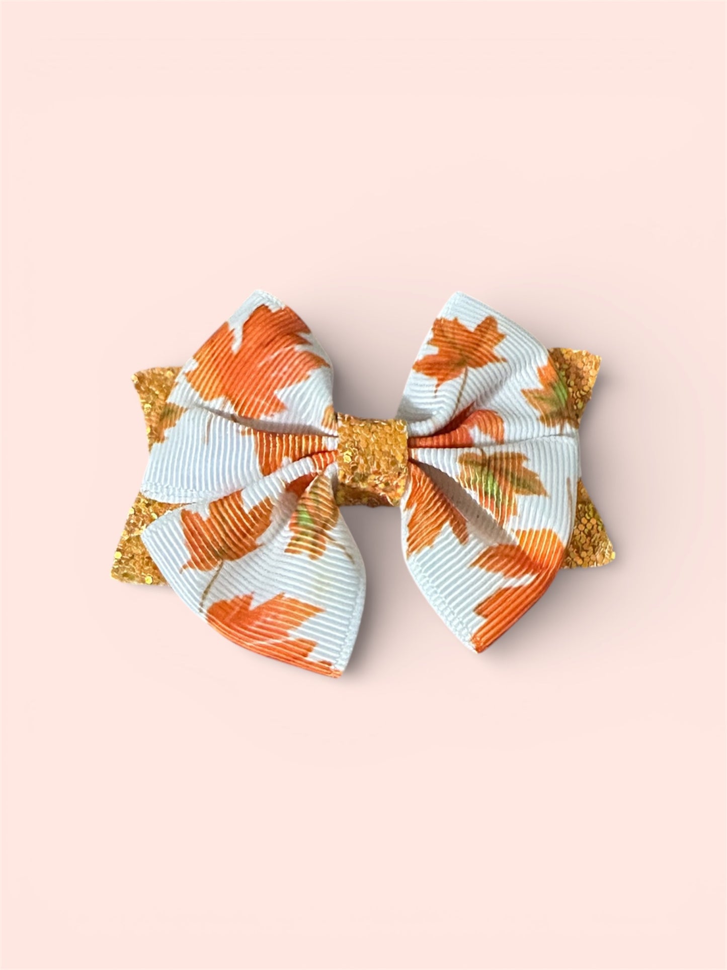 Autumn Leaves Bow