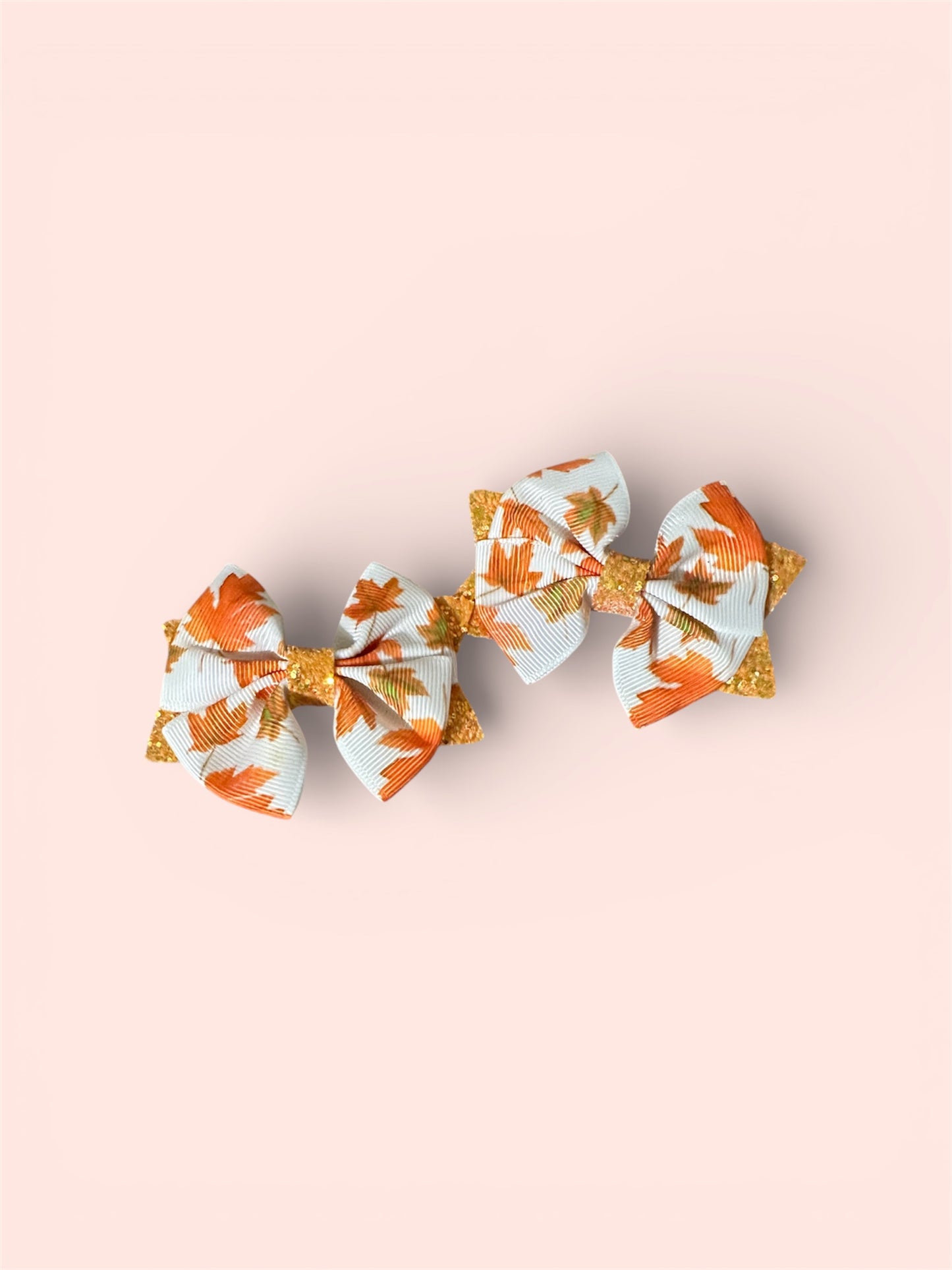 Autumn Leaves Bow