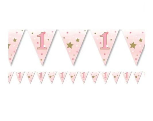 Twinkle Twinkle Little Star Pink Bunting