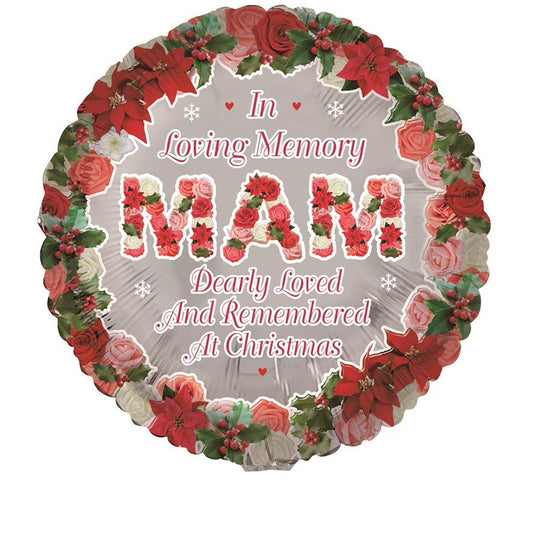 Mam Memory Christmas Balloon
