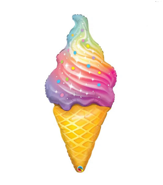 Ice Cream Sparkle Balloon