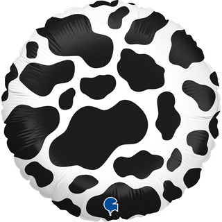 Cow Print Foil Balloon