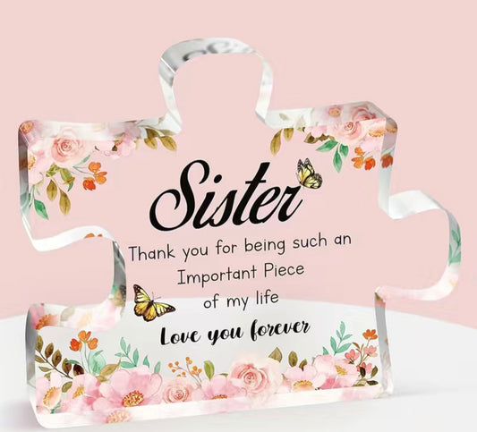 Sister Jigsaw Piece