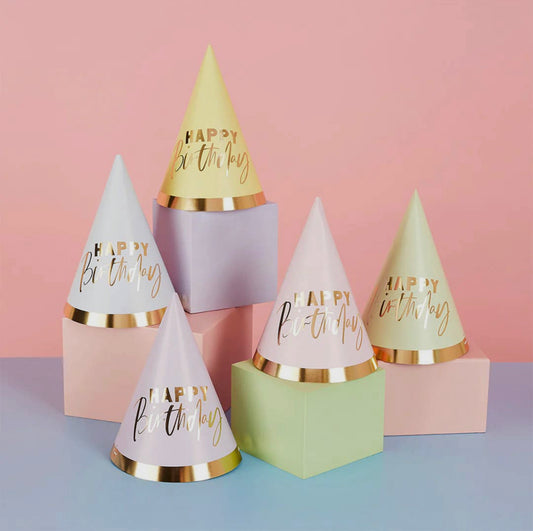 Pastel Party Hats