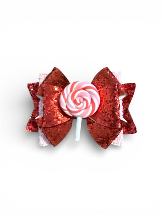 Sweetie Double Glitter Bow