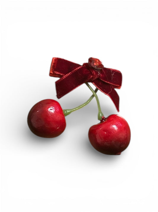 Cherries Hair Clip