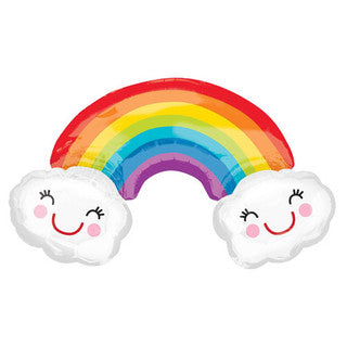 Cloud Rainbow Shape Balloon