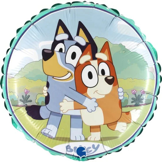 Bluey Round Ballon
