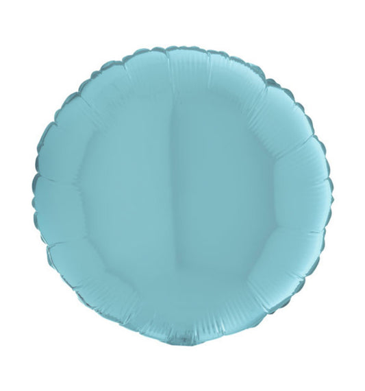 Baby Blue Circle Balloon