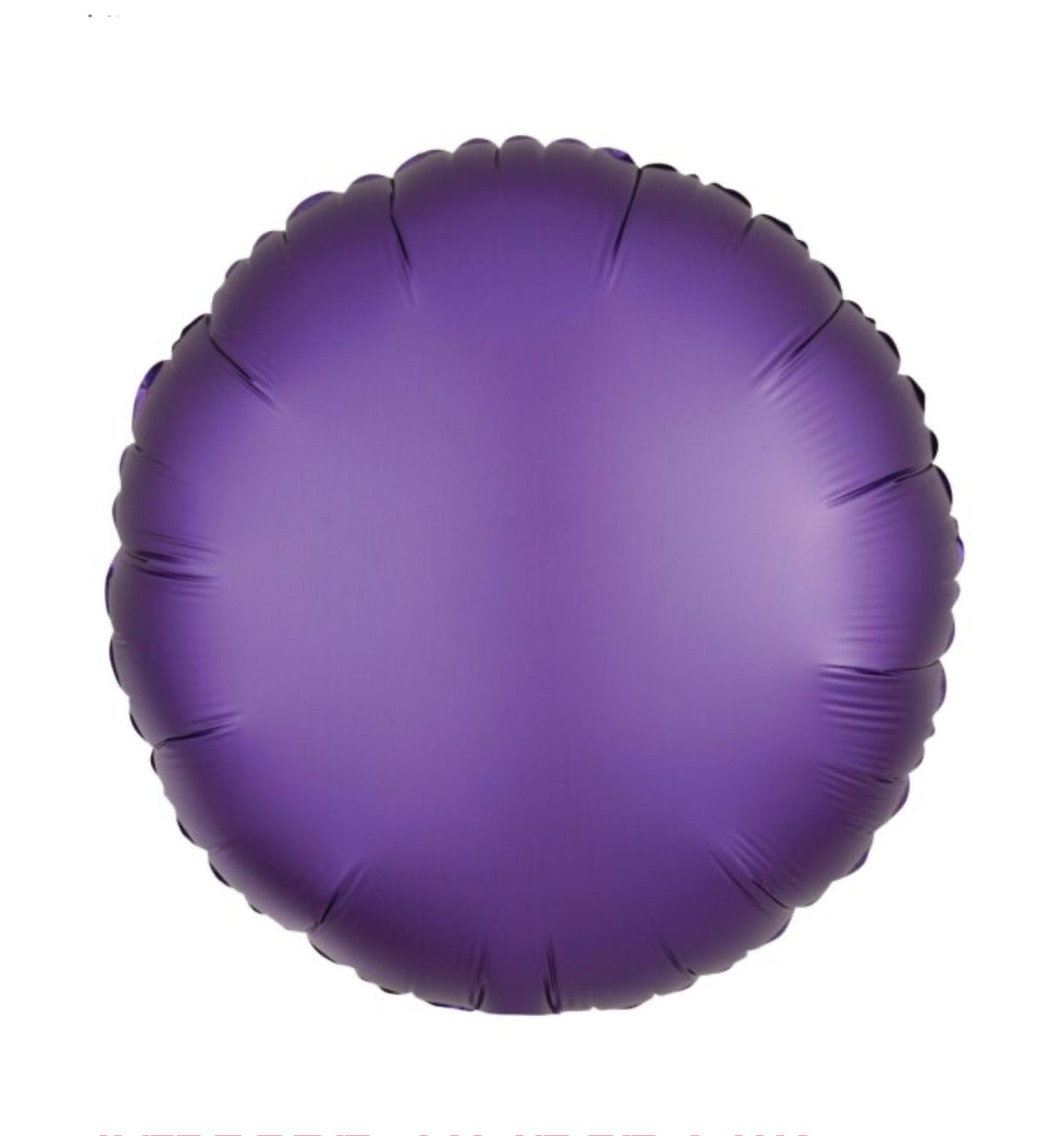 Purple Circle Balloon