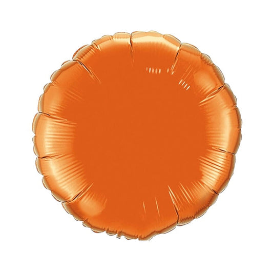 Orange Foil Balloon