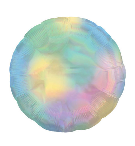 Iridescent Circle Balloon
