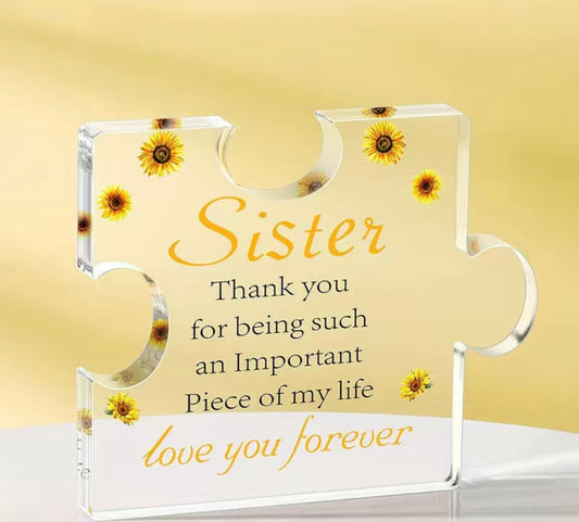 Sister Jigsaw Piece