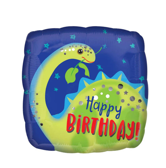 Birthday Brontosaurus Balloon