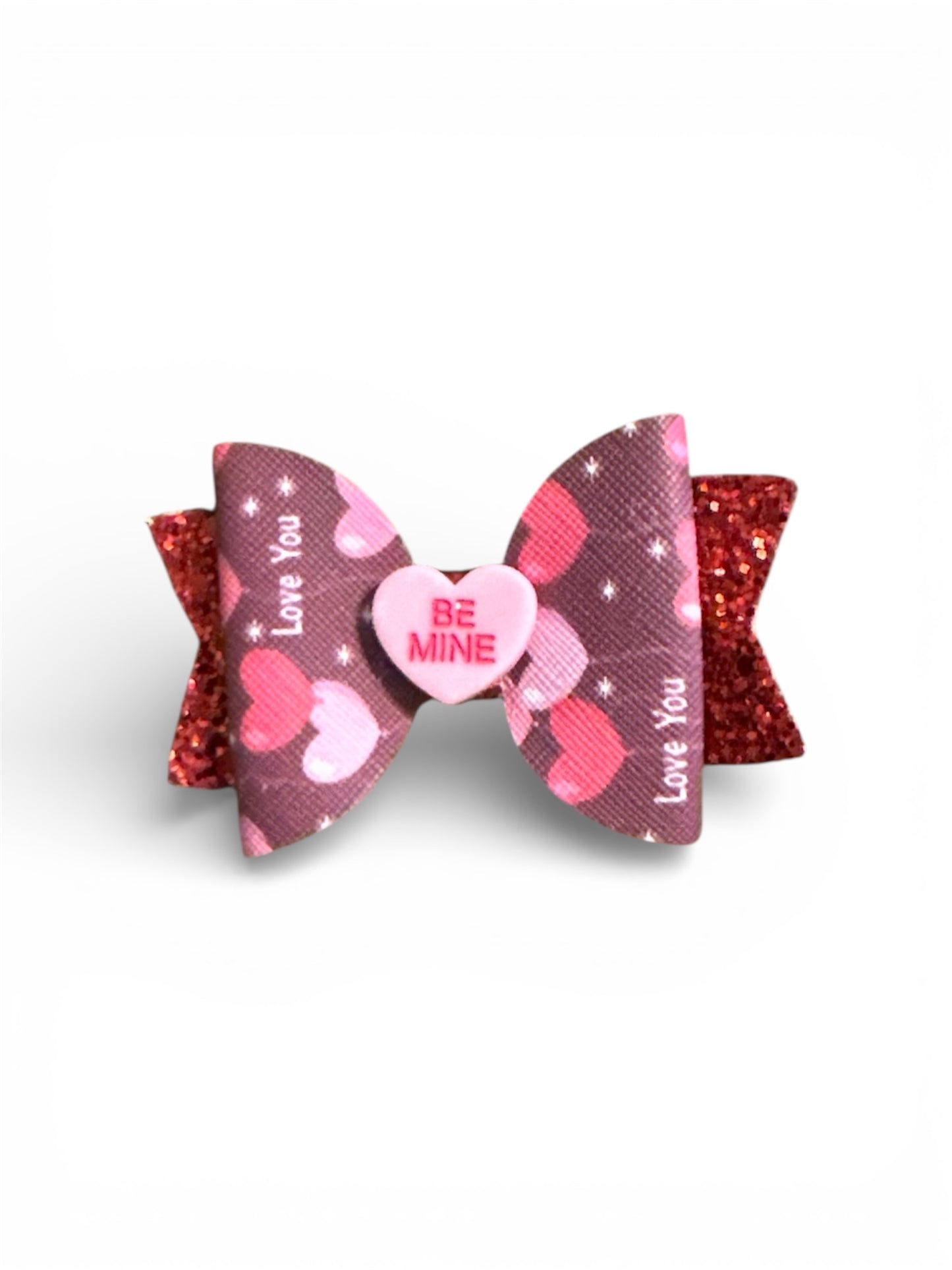 Be Mine Love Heart Bow
